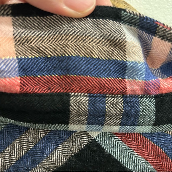 Rails Hunter Button Down Shirt Small black melon aqua - Picture 15 of 16